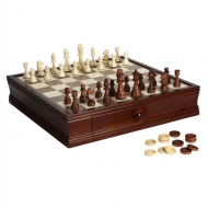 Prodigy Wood Chess & Checkers Set